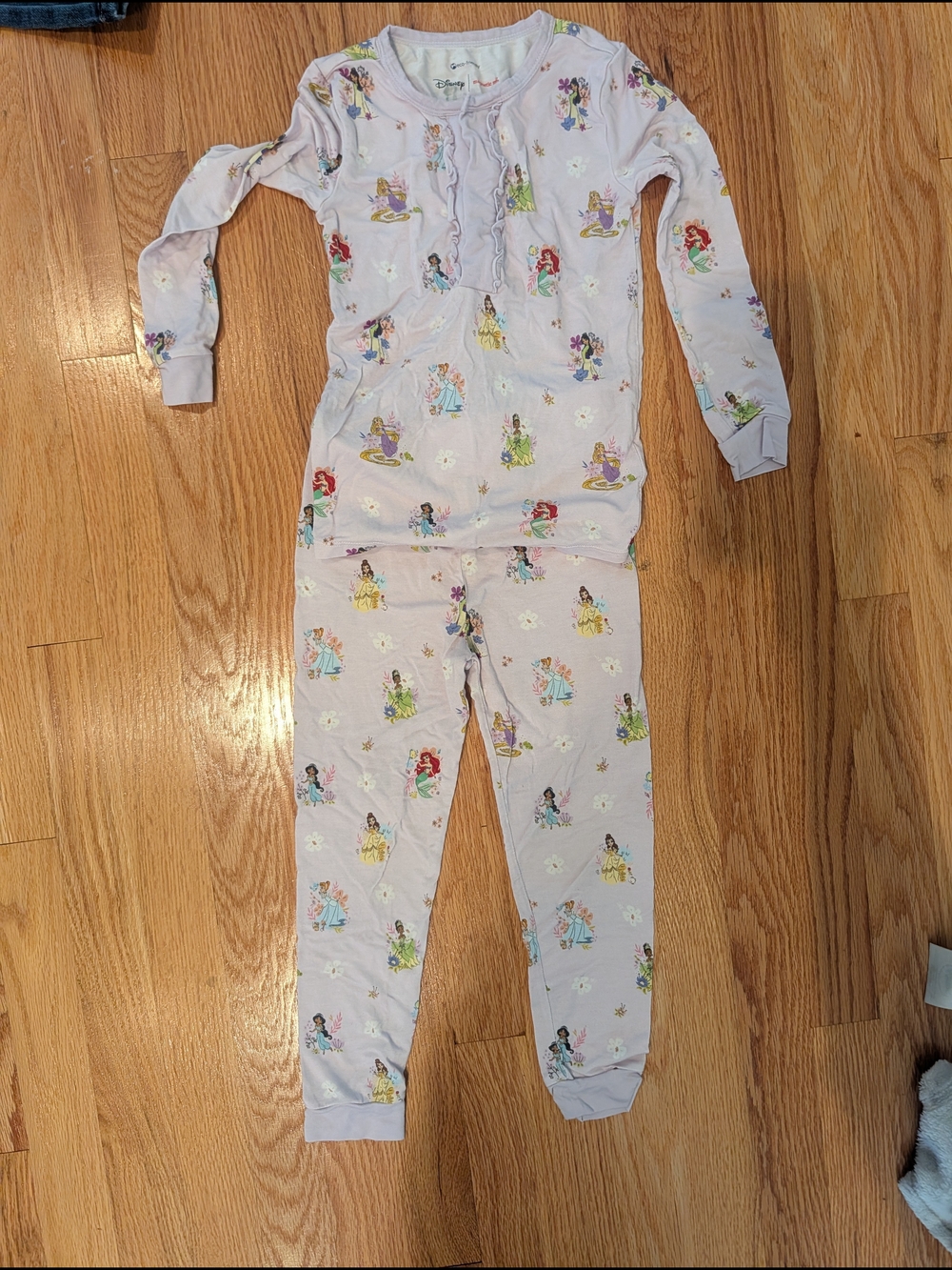 Magnetic Me Light Purple Disney Princess Pajama Set